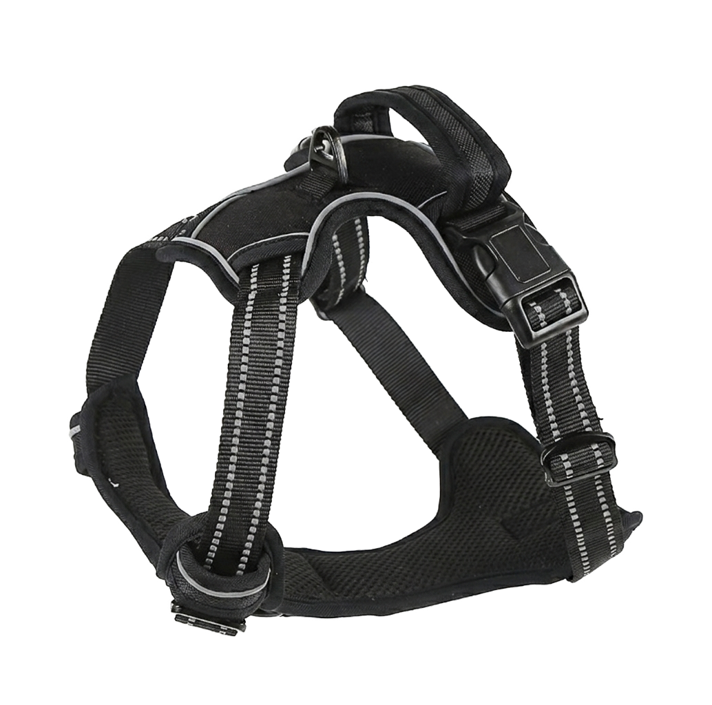 PawHerd No-Pull Dog Harness, front view on a plain background